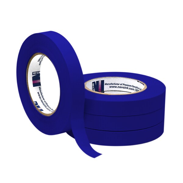 3/4 wide x 60yd Dark Blue Labeling Tape, PK4